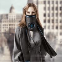 Livtech - Intelligent : Wearable : Mobile Air Purification Scarf for Winter_tekshanghai_2