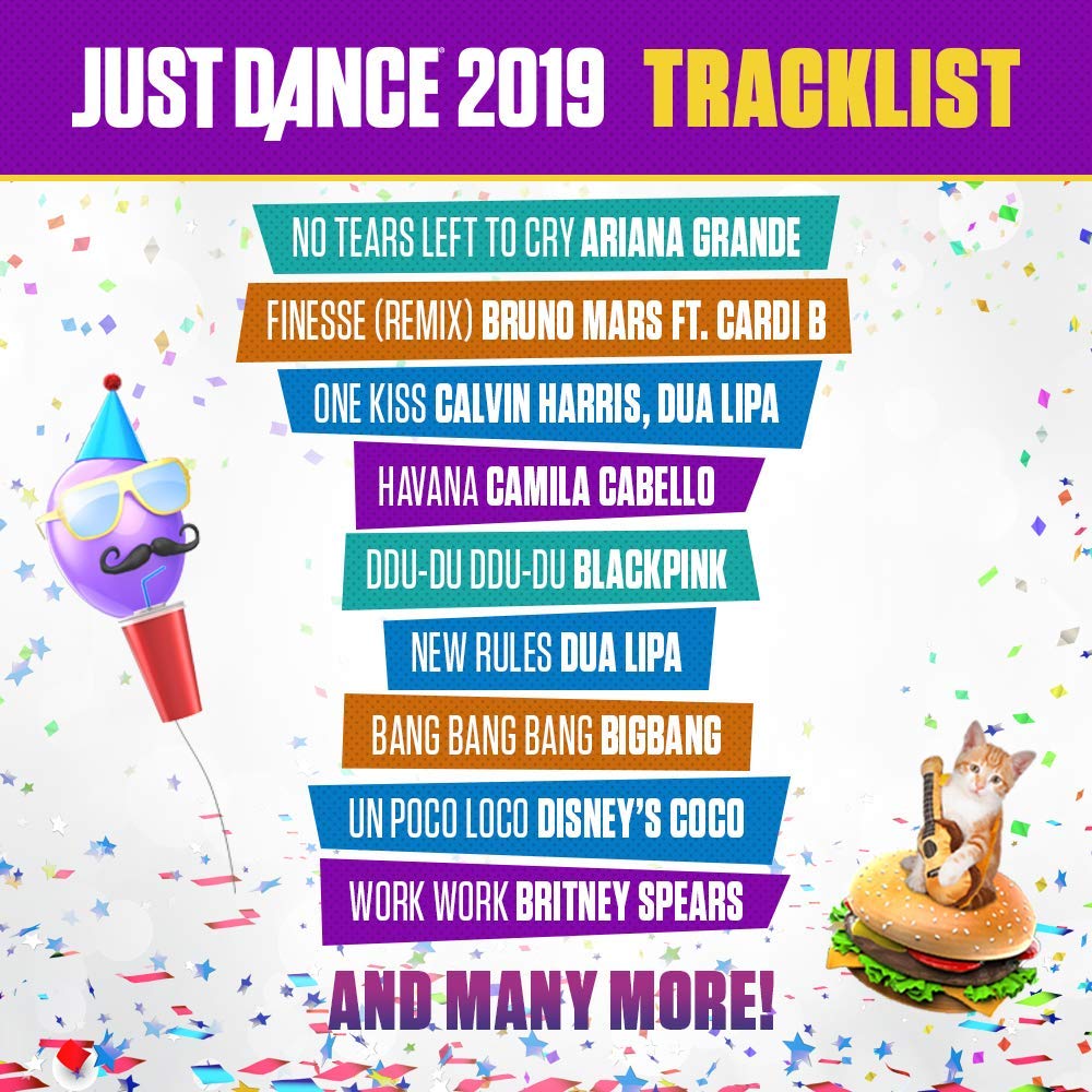 just dance 2019 switch game