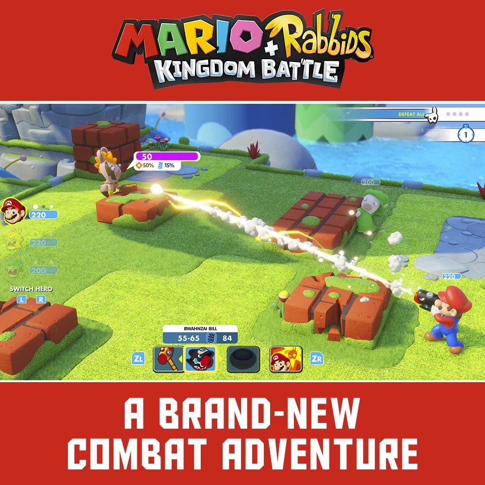 Nintendo Switch Game – Mario + Rabbids Kingdom Battle - TEK-Shanghai