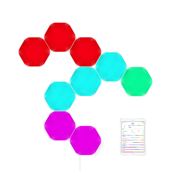 Nanoleaf Shapes - Hexagons Smarter Kit - TEK-Shanghai